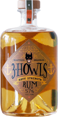 3 Howls Navy Strength Rum
