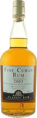 Fine Cuban 2003 Rum