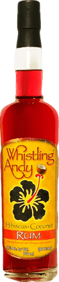 Whistling Andy's  Hibiscus-Coconut  Rum